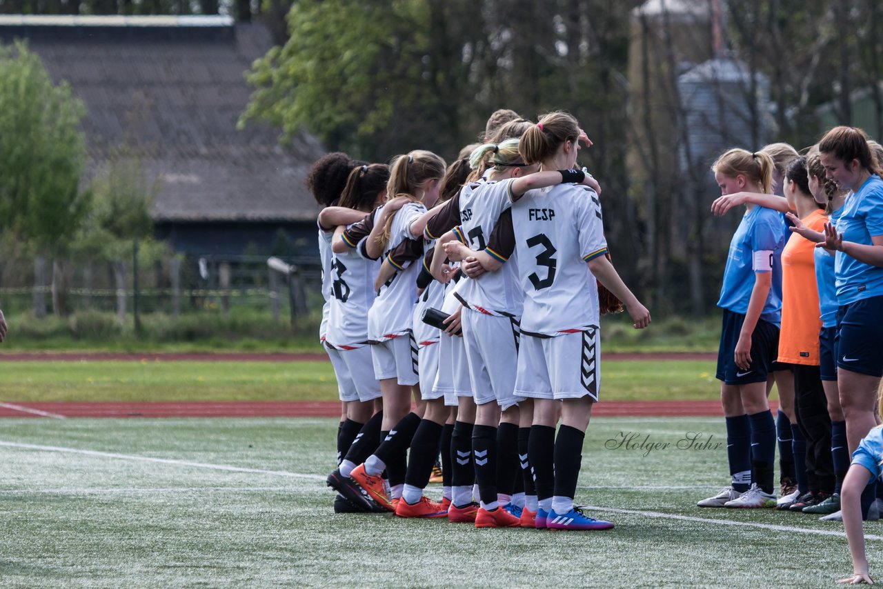 Bild 347 - B-Juniorinnen Ellerau - St. Pauli : Ergebnis: 1:1